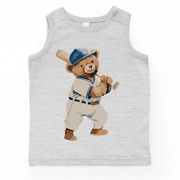 Футболка для малышей Watercolor baseball bear The Juniper Shop, Heather Grey
Футболка для малышей Watercolor baseball bear The Juniper Shop, Heather Grey