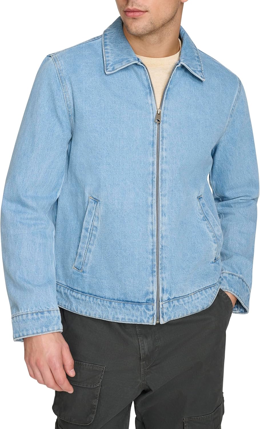 Levi's Men's Levi's Men's Zip Front Denim Jacket, Light Wash Denim Classic
Levi's Men's Levi's Men's Zip Front Denim Jacket, Light Wash Denim Classic
