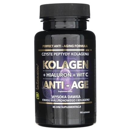 Коллаген Anti-Age с гиалуроном и витамином С, 90 таблеток, Intenson
Коллаген Anti-Age с гиалуроном и витамином С, 90 таблеток, Intenson