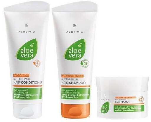 Набор для ухода за волосами LR ALOE VIA Nutri Repair, LR Health & Beauty
Набор для ухода за волосами LR ALOE VIA Nutri Repair, LR Health & Beauty
