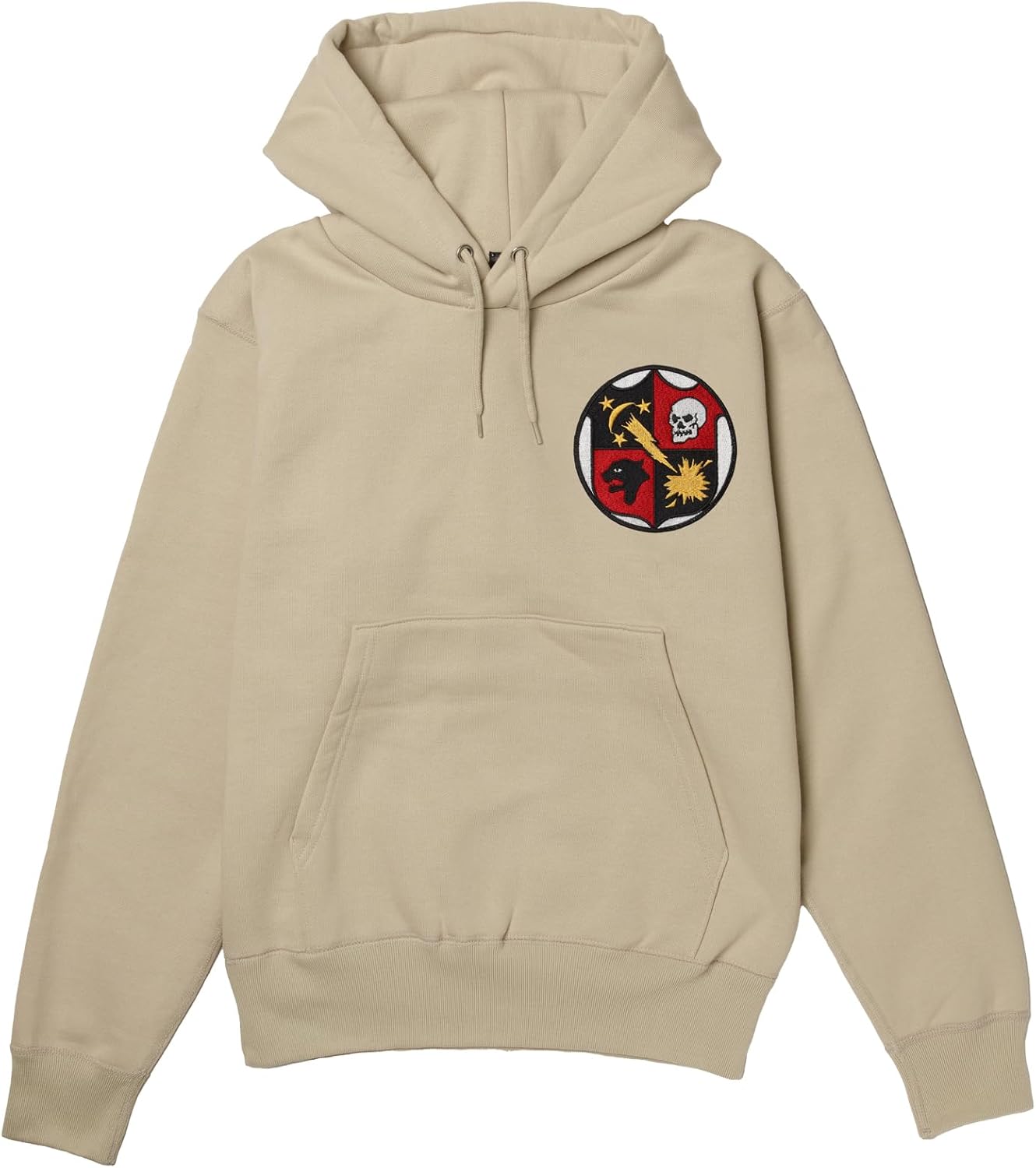 Толстовка с капюшоном в стиле F, нашивка с гербом армии США, флисовая подкладка, пуловер, цвет: серый (stone) F-Style
Толстовка с капюшоном в стиле F, нашивка с гербом армии США, флисовая подкладка, пуловер, цвет: серый (stone) F-Style