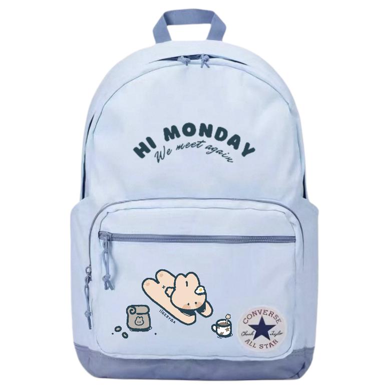 Converse Полиэстеровый рюкзак среднего размера унисекс светло-дымчато-серый, Lie flat bunny
Converse Полиэстеровый рюкзак среднего размера унисекс светло-дымчато-серый, Lie flat bunny