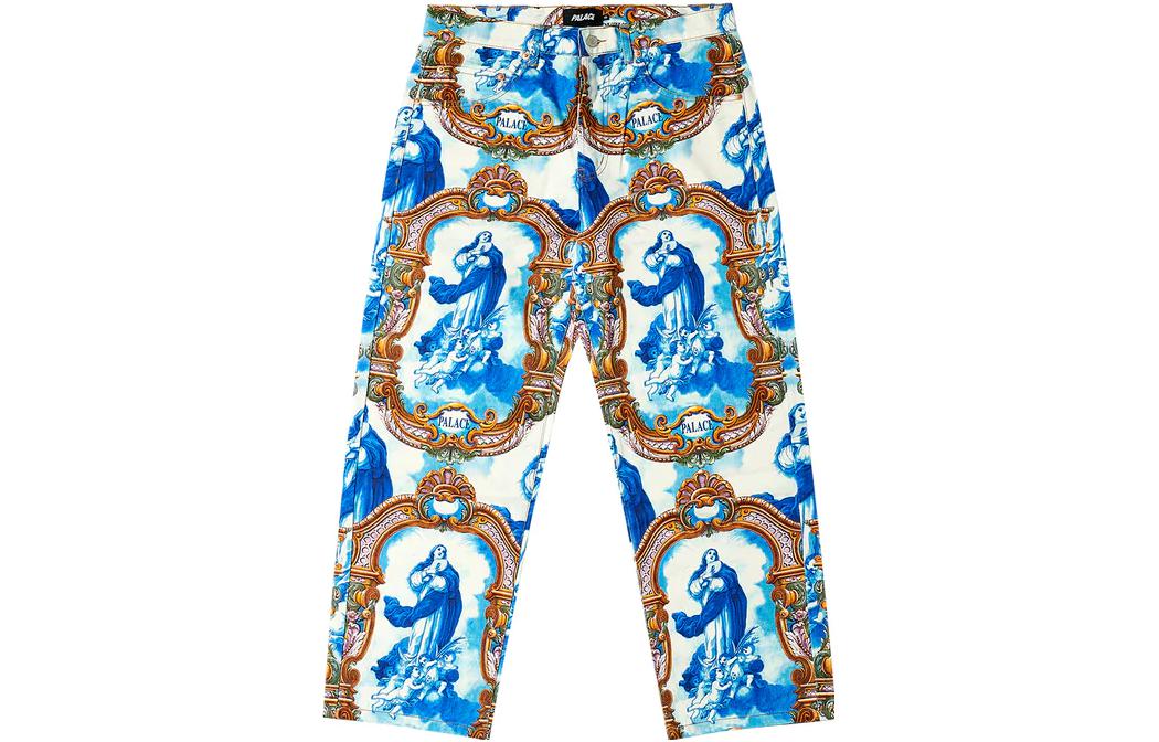 Джинсы Holy Grail Baggies от PALACE, синие 
Джинсы Holy Grail Baggies от PALACE, синие