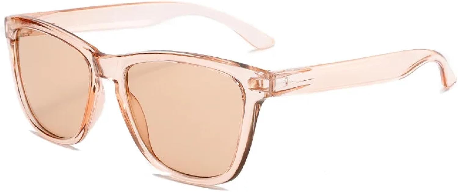 Солнцезащитные очки с защитой от УФ-излучения UV400 | Большая оправа, конфетный цвет | Для женщин и мужчин, для занятий спортом на открытом воздухе и вождения DSVIGF, Tea
Солнцезащитные очки с защитой от УФ-излучения UV400 | Большая оправа, конфетный цвет | Для женщин и мужчин, для занятий спортом на открытом воздухе и вождения DSVIGF, Tea