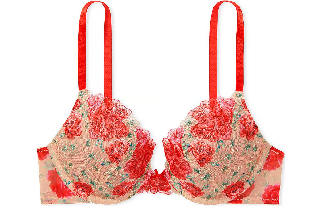 Бюстгальтер Victoria's Secret женский красный с принтом
Бюстгальтер Victoria's Secret женский красный с принтом