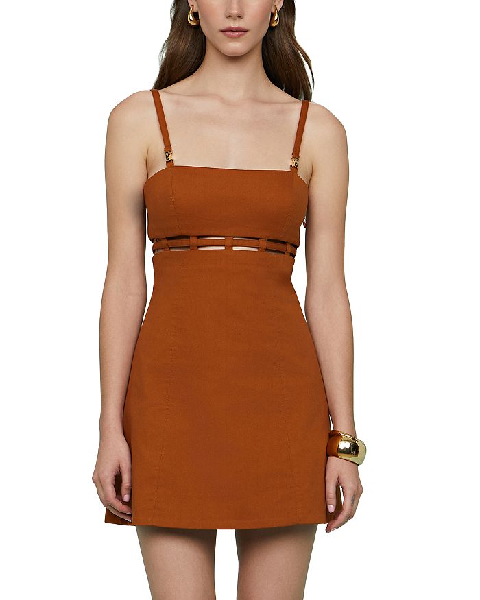 Мини-платье Rei из твила Amur, коричневый
Мини-платье Rei из твила Amur, коричневый