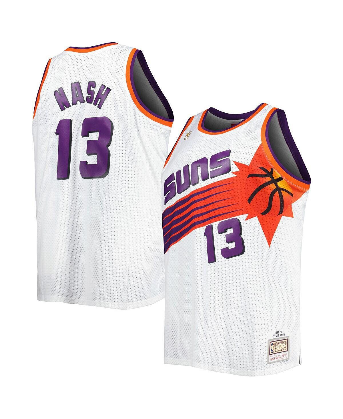Мужская майка Steve Nash White Phoenix Suns Big and Tall Hardwood Classics 1996-97 Swingman Mitchell & Ness
Мужская майка Steve Nash White Phoenix Suns Big and Tall Hardwood Classics 1996-97 Swingman Mitchell & Ness