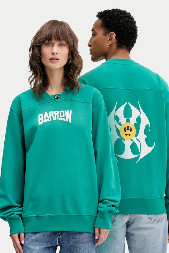 Хлопковая толстовка Barrow, зеленый
Хлопковая толстовка Barrow, зеленый