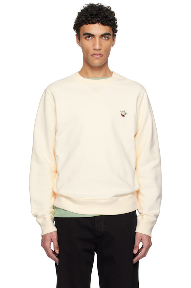 Свитшот Barista Fox с нашивкой Maison Kitsuné, цвет tapioca
Свитшот Barista Fox с нашивкой Maison Kitsuné, цвет tapioca