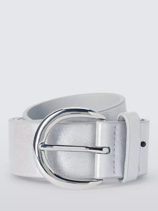 Ремень John Lewis Metallic Buckle, серебряный
Ремень John Lewis Metallic Buckle, серебряный