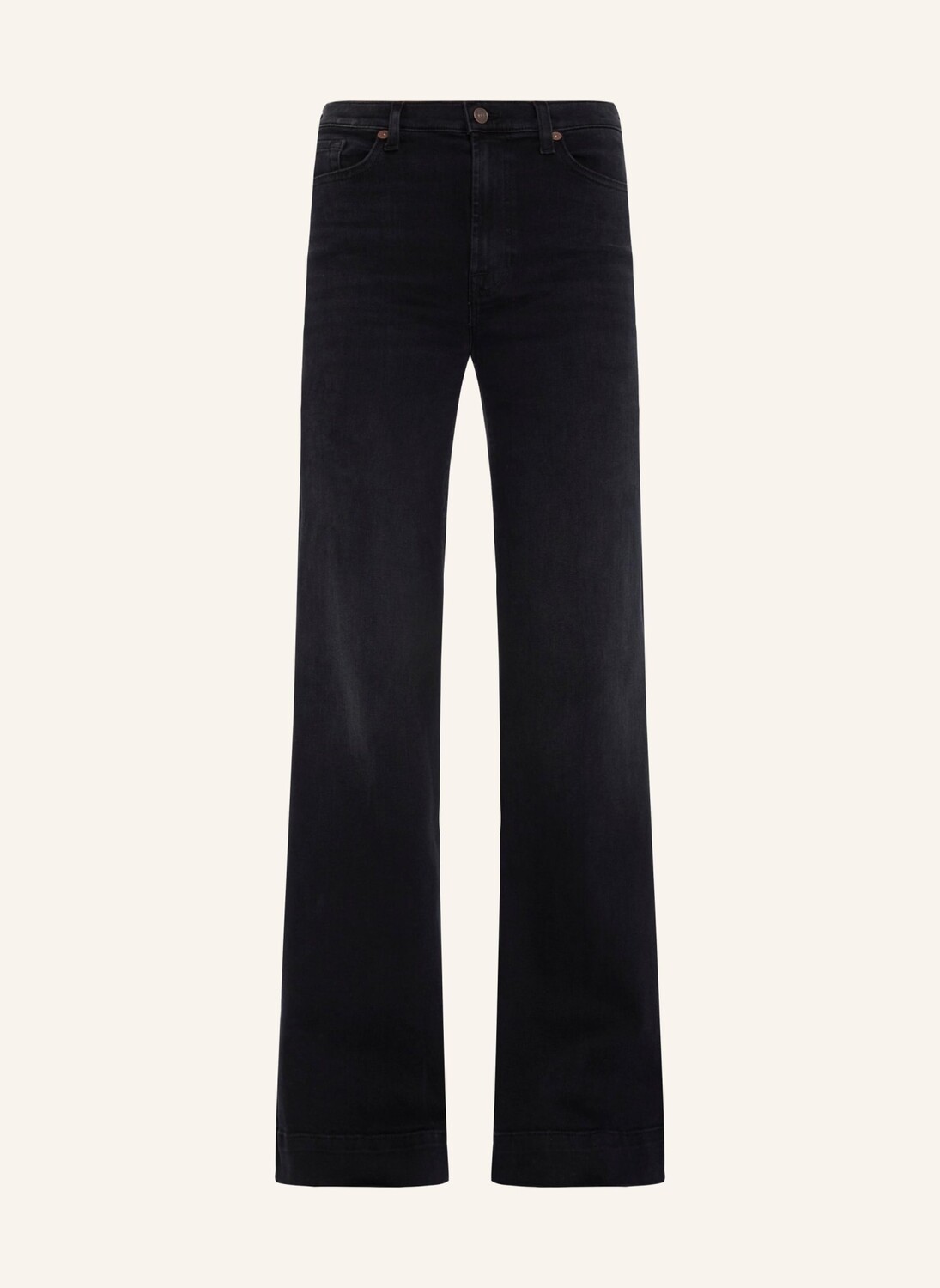 Джинсы современного додзё расклешенного кроя 7 For All Mankind, черный
Джинсы современного додзё расклешенного кроя 7 For All Mankind, черный