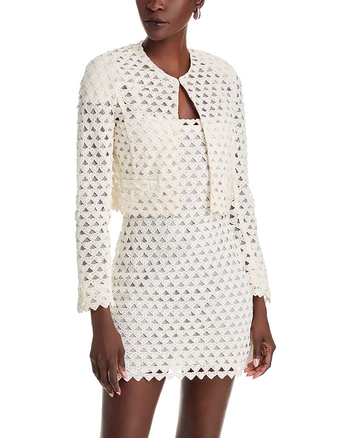 Алая Куртка LoveShackFancy, белый
Алая Куртка LoveShackFancy, белый