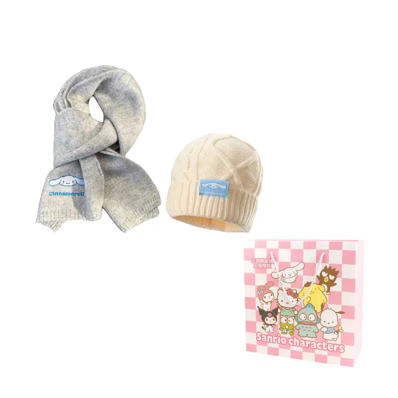Sanrio Югуи вязаный шарф для собак унисекс, Cinnamoroll Knit Scarf+Beanie
Sanrio Югуи вязаный шарф для собак унисекс, Cinnamoroll Knit Scarf+Beanie