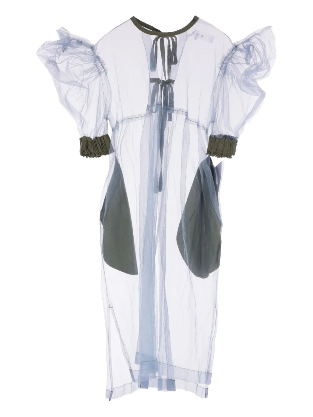 Блузка из тюля с оборками Comme des Garçons TAO, синий
Блузка из тюля с оборками Comme des Garçons TAO, синий