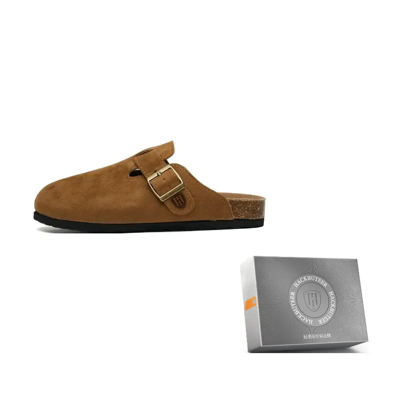 HACKBUTEER Закрытые тапочки унисекс каштановые, цвет Chestnut
HACKBUTEER Закрытые тапочки унисекс каштановые, цвет Chestnut