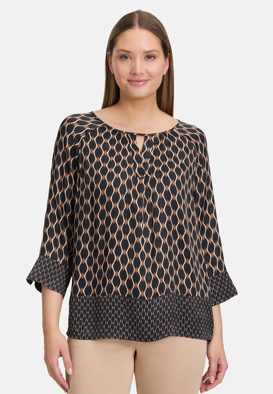 Блуза Betty Barclay SCHLUPF MIT PRINT, Schwarz/Beige/Black
Блуза Betty Barclay SCHLUPF MIT PRINT, Schwarz/Beige/Black