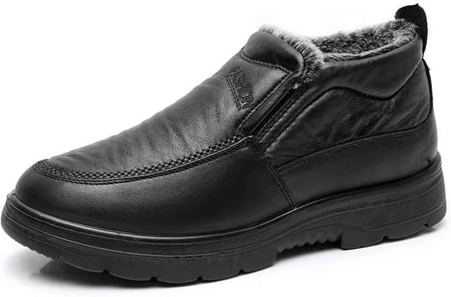 Мужские зимние ботинки Crepuscute без шнуровки с теплой подкладкой, для улицы, с нескользящей мягкой подошвой, повседневные, для ходьбы, домашняя обувь, черный
Мужские зимние ботинки Crepuscute без шнуровки с теплой подкладкой, для улицы, с нескользящей мягкой подошвой, повседневные, для ходьбы, домашняя обувь, черный