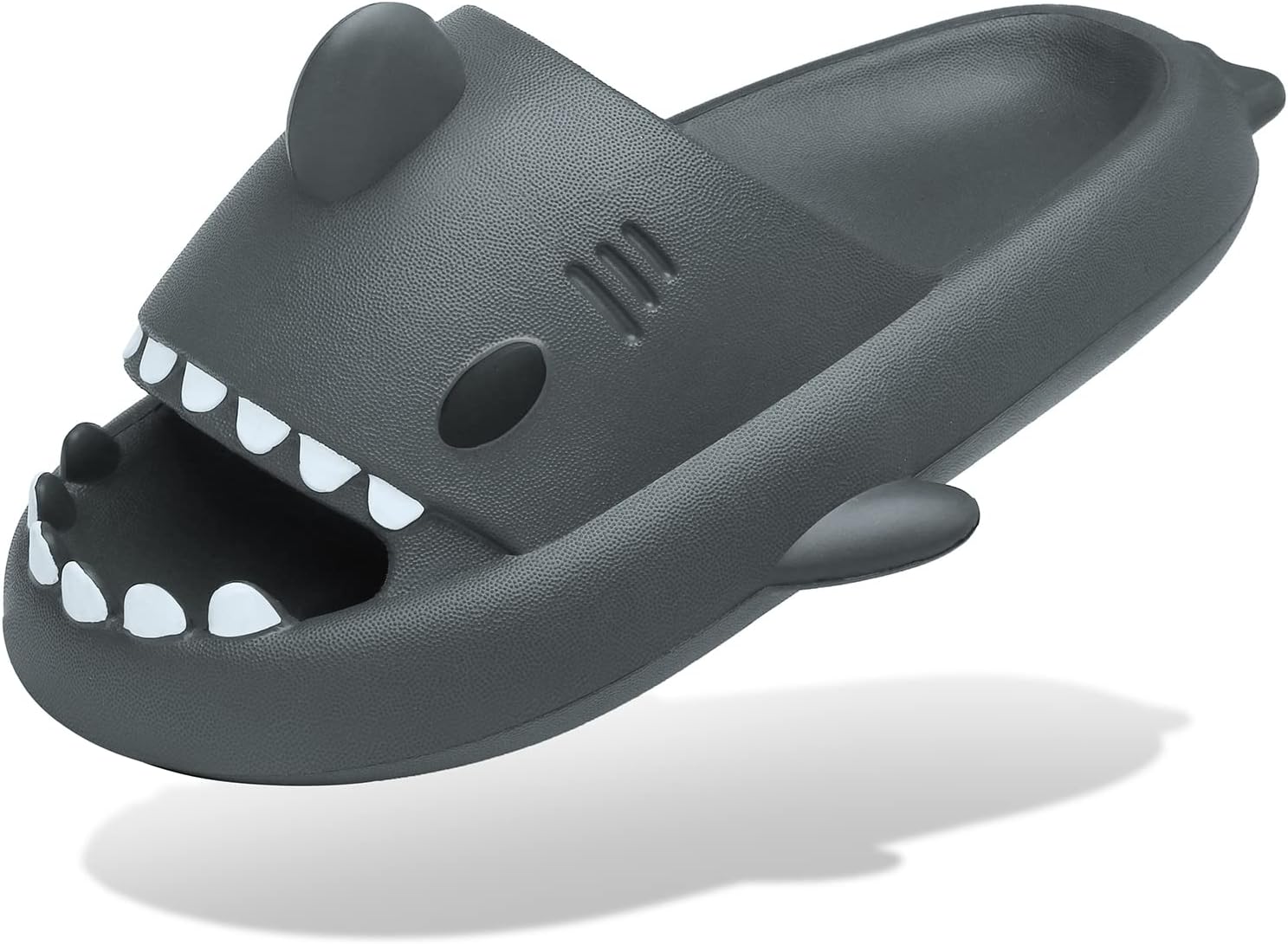 Мужские и женские шлепанцы с изображением акулы Cloud, летние открытые сандалии с мягкой толстой подошвой, противоскользящие, для пляжа, бассейна и душа Inminpin, темно-серый
Мужские и женские шлепанцы с изображением акулы Cloud, летние открытые сандалии с мягкой толстой подошвой, противоскользящие, для пляжа, бассейна и душа Inminpin, темно-серый