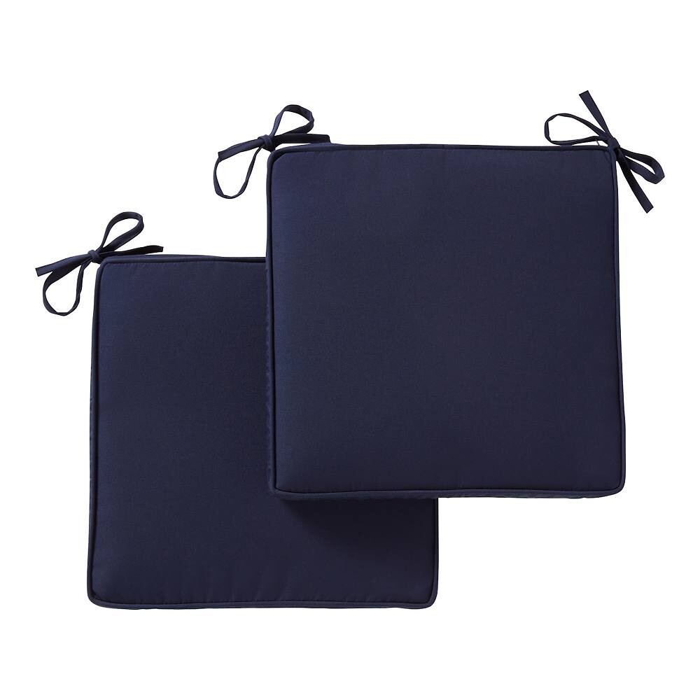 Greendale Home Fashions Набор подушек для уличного квадратного стула Sunbrella из 2 предметов, темно-синий
Greendale Home Fashions Набор подушек для уличного квадратного стула Sunbrella из 2 предметов, темно-синий