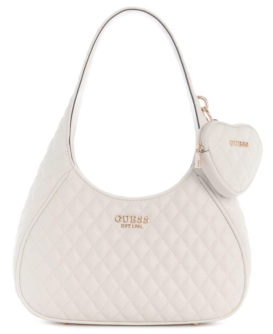 Сумка-хобо Atabey Zip Top Small GUESS, Off White
Сумка-хобо Atabey Zip Top Small GUESS, Off White