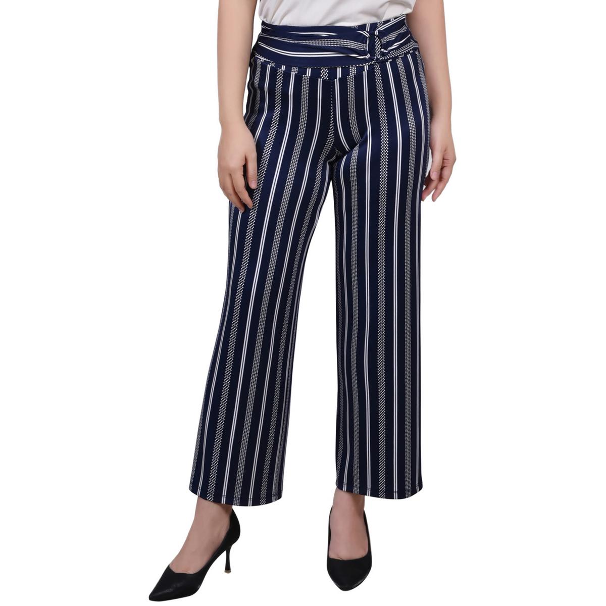 Женские укороченные брюки из полиэстера с поясом NY Collection, цвет navy-geo stripe
Женские укороченные брюки из полиэстера с поясом NY Collection, цвет navy-geo stripe