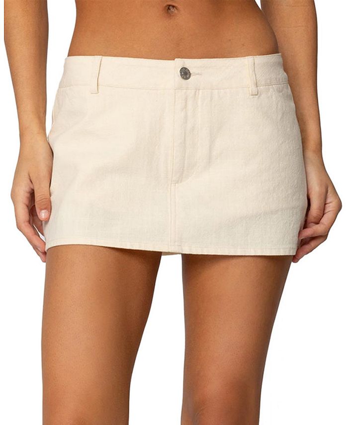 Адди Мини-Юбка-Шорты с эффектом льна Edikted, слоновая кость/кремовый
Адди Мини-Юбка-Шорты с эффектом льна Edikted, слоновая кость/кремовый