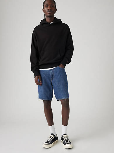 468 Свободные мужские шорты из льна и денима длиной 9 дюймов Levi's, цвет Summer Nights - Dark Wash
468 Свободные мужские шорты из льна и денима длиной 9 дюймов Levi's, цвет Summer Nights - Dark Wash