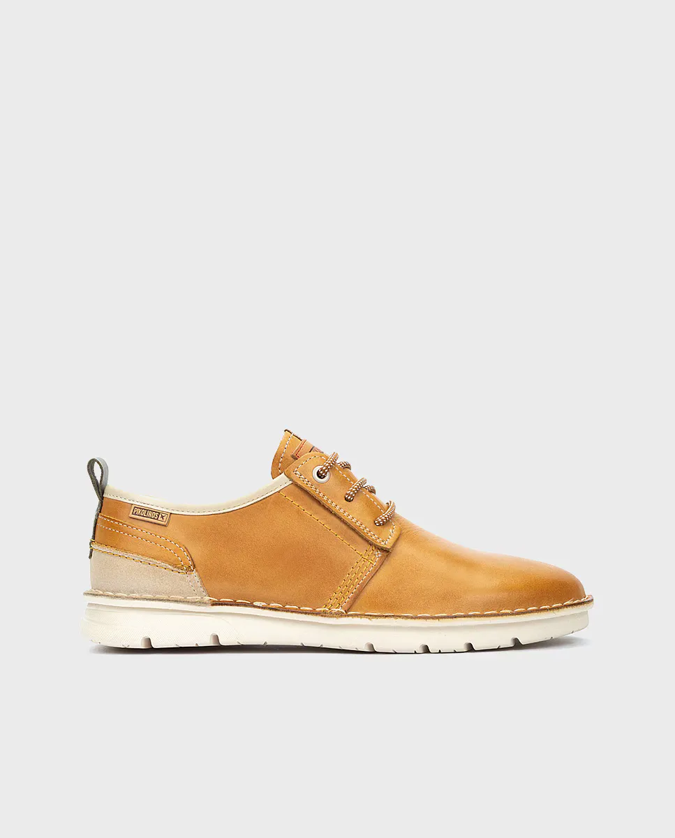 Мужская кожаная обувь на шнуровке с очень легкой подошвой и съемной стелькой Pikolinos, цвет Mostaza
Мужская кожаная обувь на шнуровке с очень легкой подошвой и съемной стелькой Pikolinos, цвет Mostaza