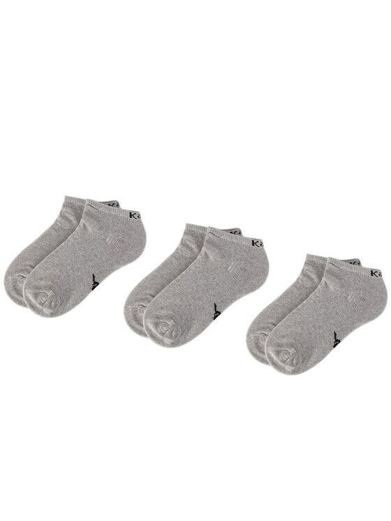 Комплект из 3 низких носков унисекс Kappa, серый
Комплект из 3 низких носков унисекс Kappa, серый