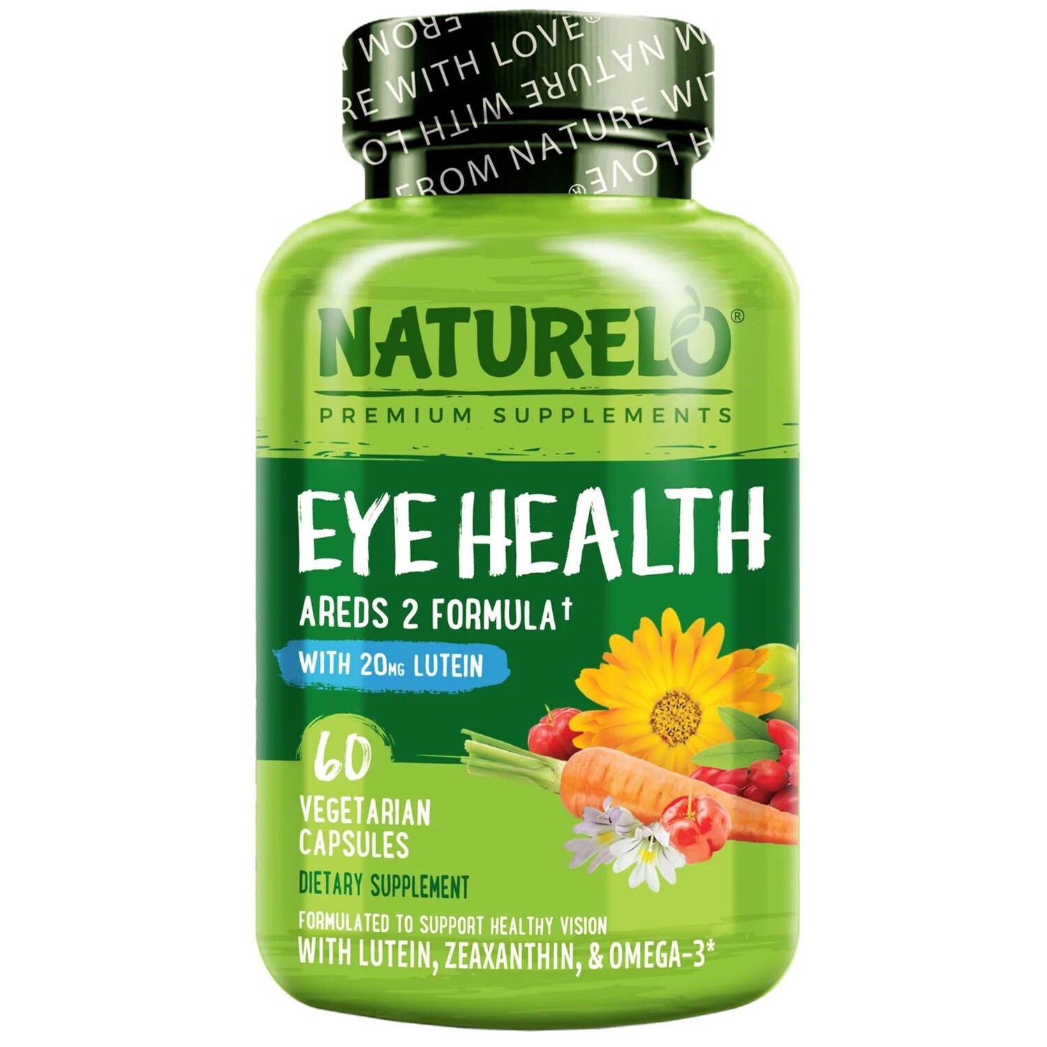 NATURELO Eye Health Areds 2 Formula 60 вегетарианских капсул 
NATURELO Eye Health Areds 2 Formula 60 вегетарианских капсул