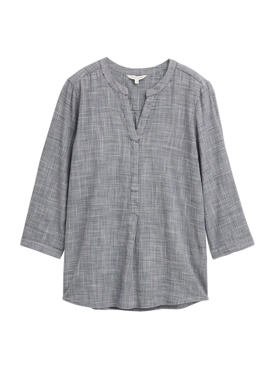 Блуза TOM TAILOR, Black/White
Блуза TOM TAILOR, Black/White