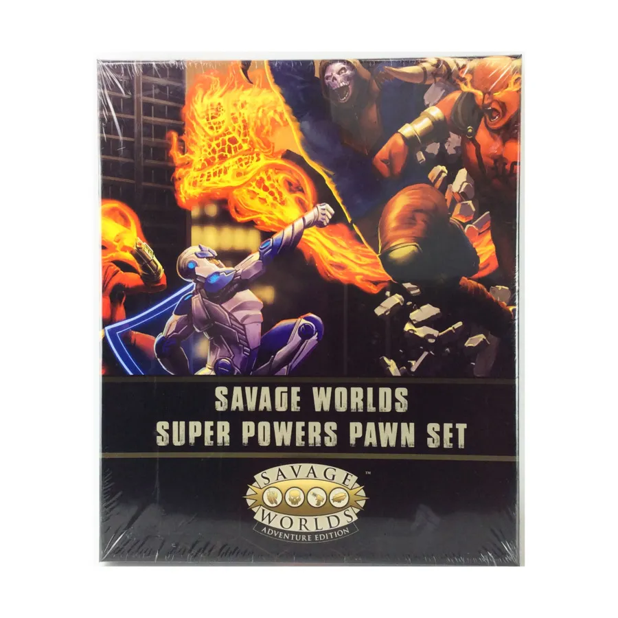 Бокс-сет Savage Worlds Super Powers Pawns Boxed Set 1, Savage Worlds (Pinnacle/Great White Games)
Бокс-сет Savage Worlds Super Powers Pawns Boxed Set 1, Savage Worlds (Pinnacle/Great White Games)