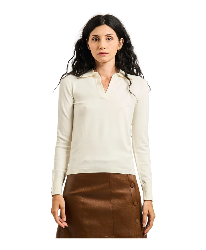 Белый свитер с высоким воротником Pennyblack, белый
Белый свитер с высоким воротником Pennyblack, белый