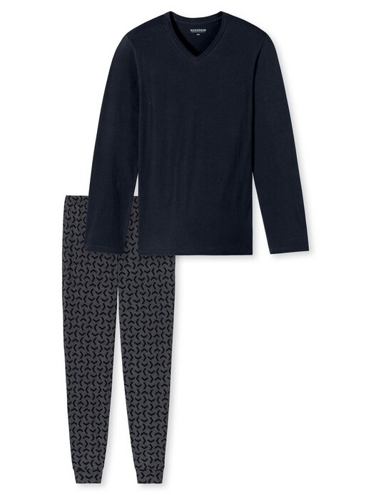 Пижамы в повседневном стиле Schiesser, синий
Пижамы в повседневном стиле Schiesser, синий