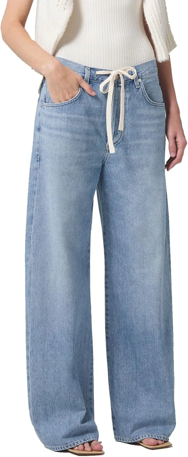 Женские джинсы Wide Leg High Rise с кулиской YEXPINE
Женские джинсы Wide Leg High Rise с кулиской YEXPINE