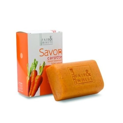 Отшелушивающее мыло Paris Carrot для естественного сияния кожи 200 г Fair & White
Отшелушивающее мыло Paris Carrot для естественного сияния кожи 200 г Fair & White