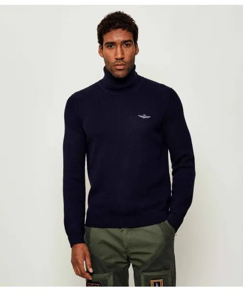 Водолазка Regular fit Aeronautica Militare, синий
Водолазка Regular fit Aeronautica Militare, синий