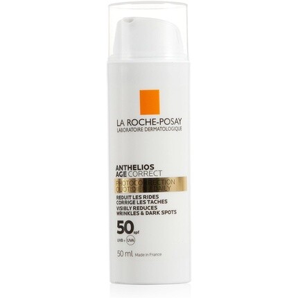 Солнцезащитный крем Anthelios Age Correct Spf50 50 мл, La Roche-Posay
Солнцезащитный крем Anthelios Age Correct Spf50 50 мл, La Roche-Posay