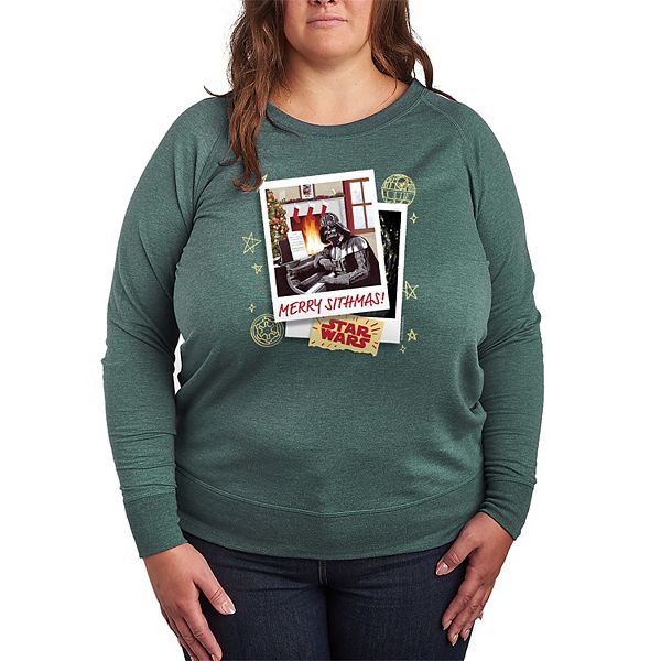 Plus size футболка с длинным рукавом и новогодним принтом Star Wars, Heather Juniper
Plus size футболка с длинным рукавом и новогодним принтом Star Wars, Heather Juniper