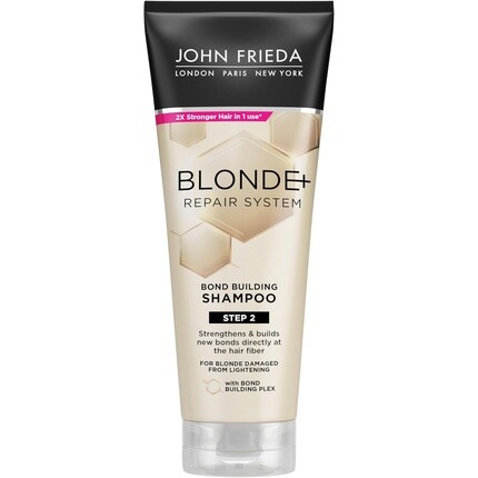 John Frieda Blonde+ Repair System Бонд-Строй-Шампунь 250 мл
John Frieda Blonde+ Repair System Бонд-Строй-Шампунь 250 мл