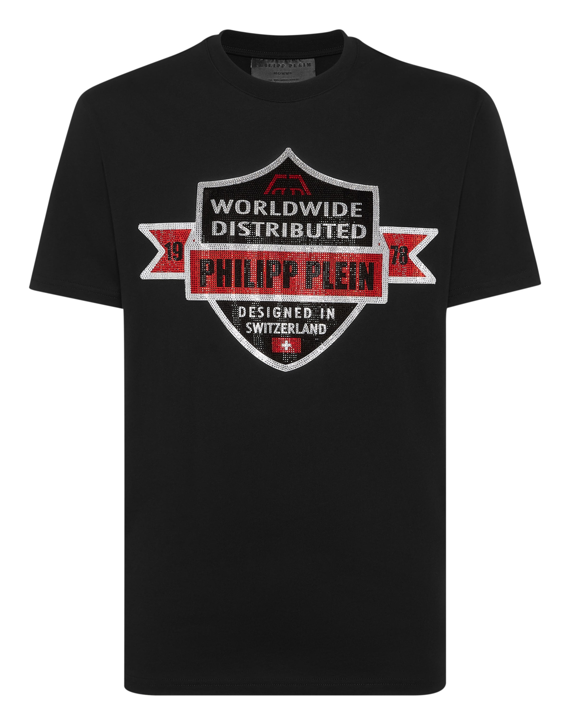 Philipp Plein Футболка 'Crest' в черном цвете
Philipp Plein Футболка 'Crest' в черном цвете