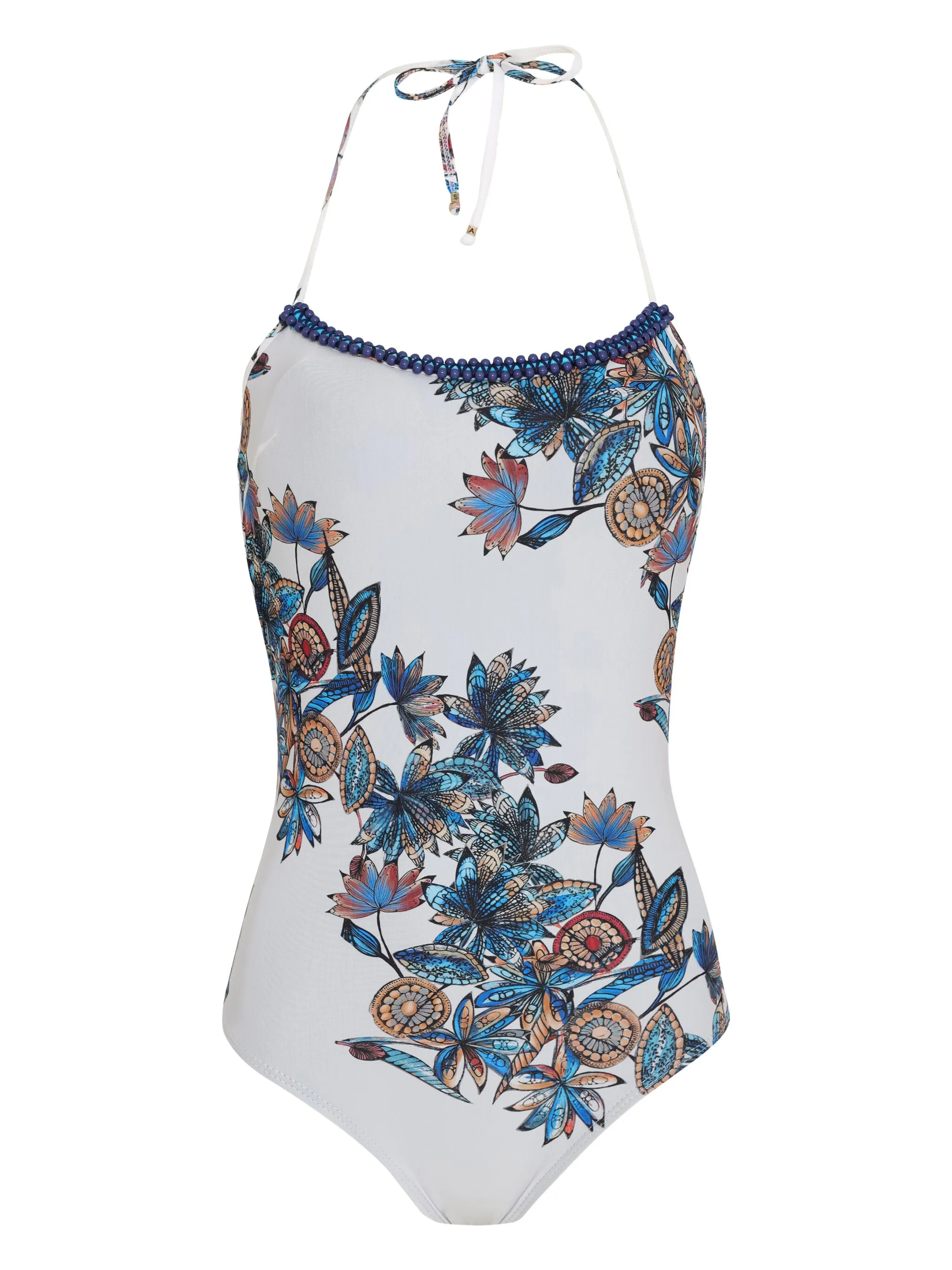 Купальник с цветочным принтом Amir Slama, белый
Купальник с цветочным принтом Amir Slama, белый