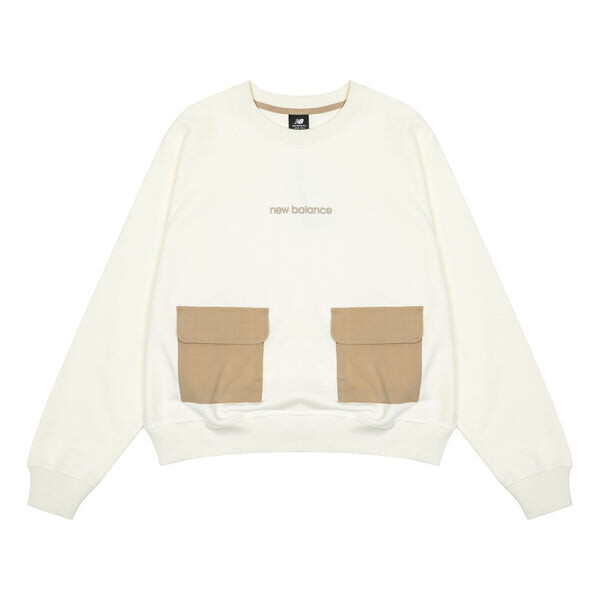 Свитер повседневный карманный свитшот New Balance, белый
Свитер повседневный карманный свитшот New Balance, белый