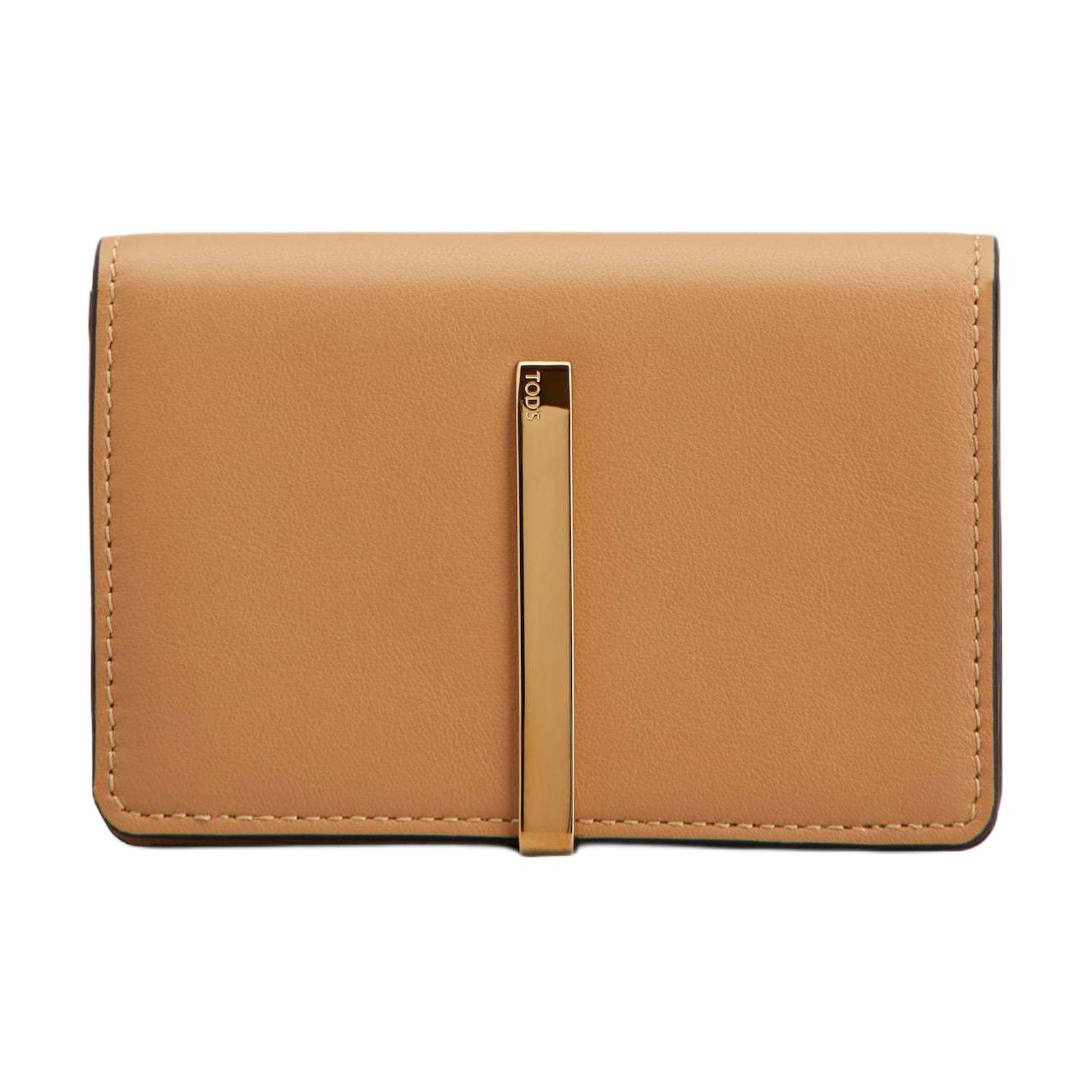 TOD'S Кожаный картхолдер женский бежево-желтый
TOD'S Кожаный картхолдер женский бежево-желтый