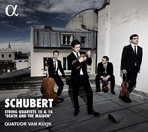 CD диск Schubert / Kuijk: String Quartets 10 & 14
CD диск Schubert / Kuijk: String Quartets 10 & 14