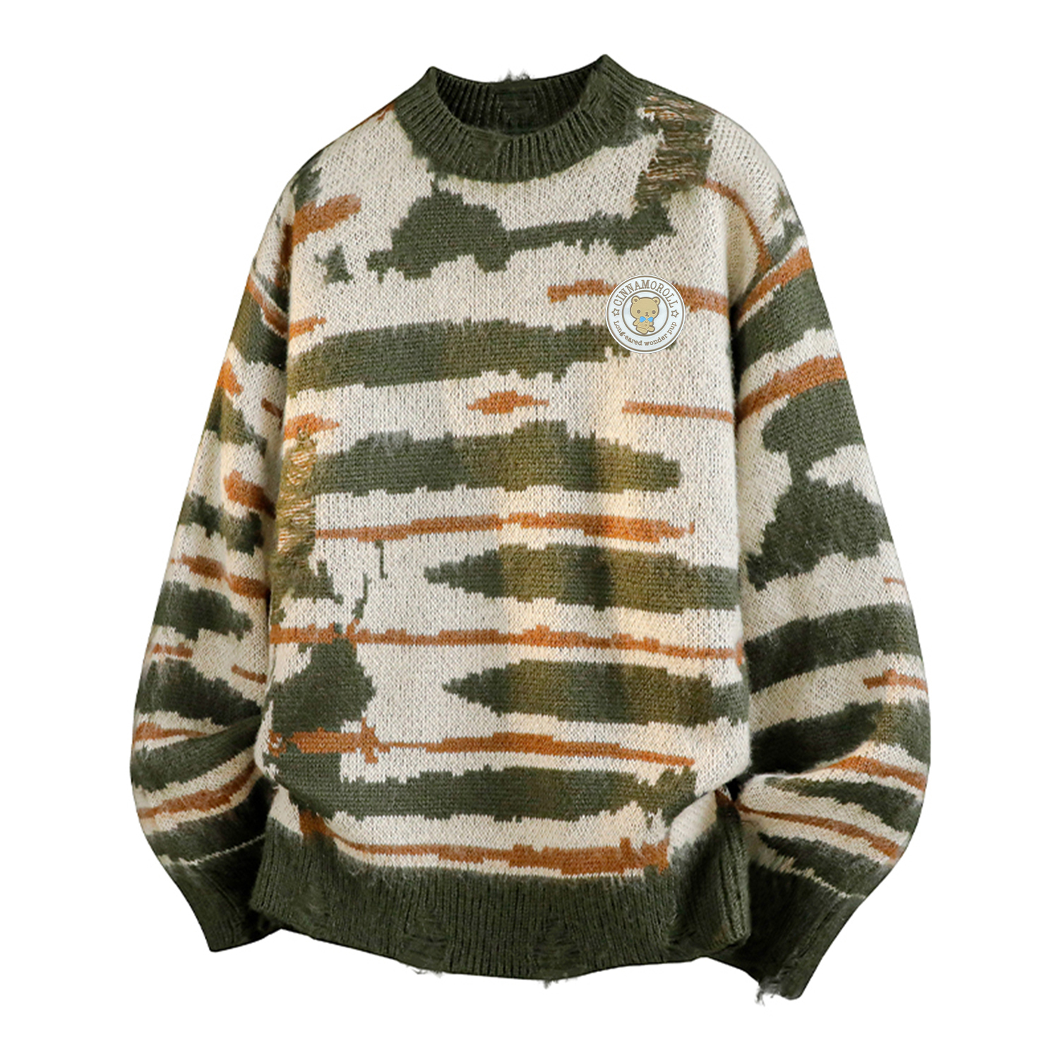 Свитер Cinnamoroll унисекс Sanrio, army зеленый
Свитер Cinnamoroll унисекс Sanrio, army зеленый