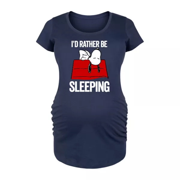 Футболка для беременных с принтом «Арахис и Снупи все еще спят» Licensed Character, синий
Футболка для беременных с принтом «Арахис и Снупи все еще спят» Licensed Character, синий