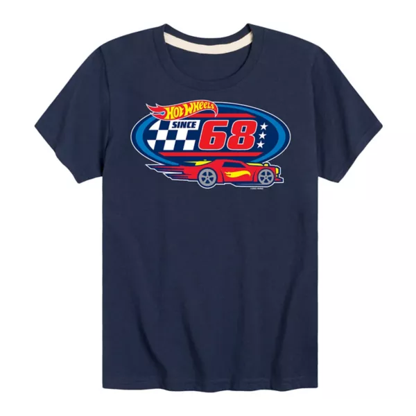 Футболка с овальным гербом для мальчиков 8-20 лет Hot Wheels, синий
Футболка с овальным гербом для мальчиков 8-20 лет Hot Wheels, синий