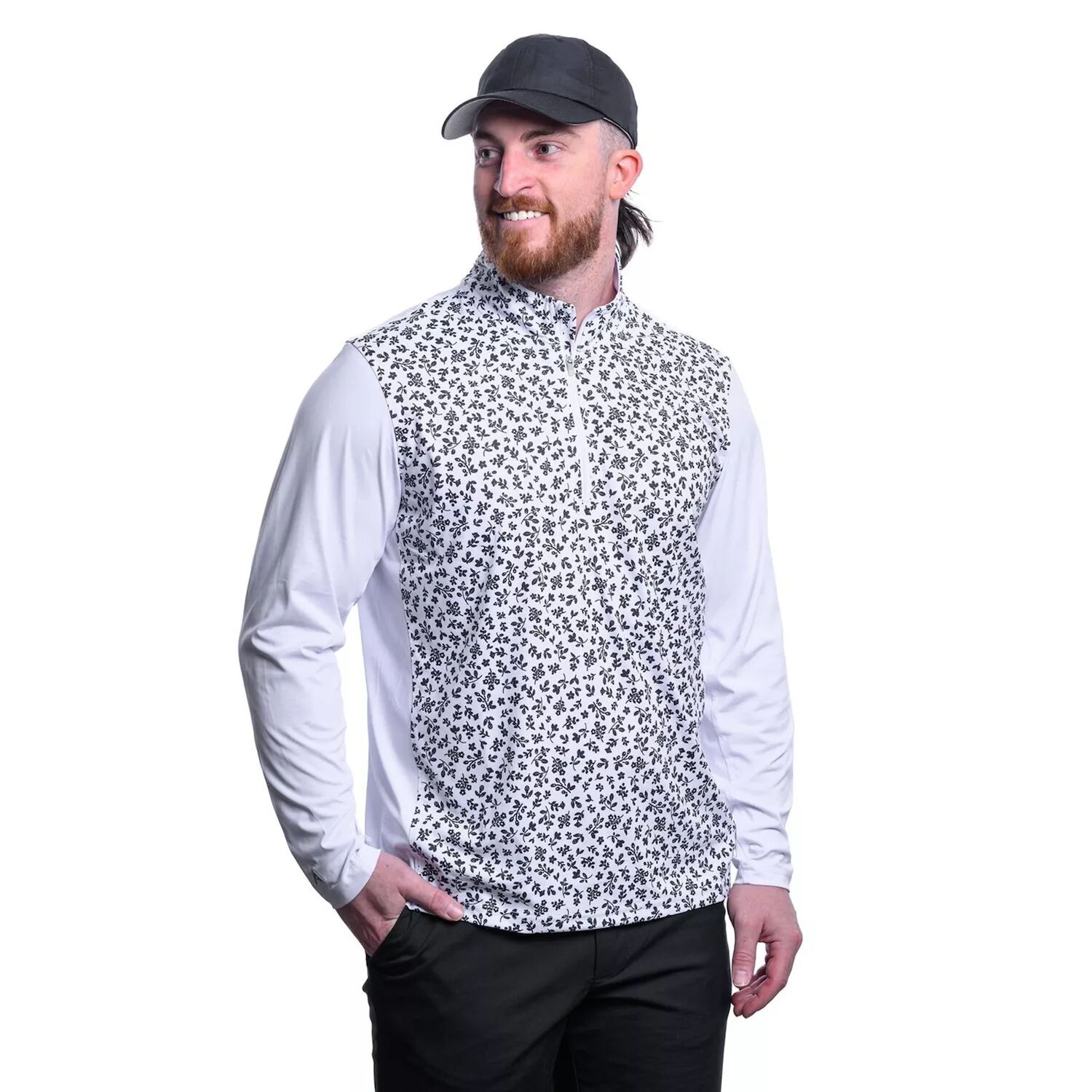 Мужской пуловер с молнией на четверть и фильтром Antigua
Мужской пуловер с молнией на четверть и фильтром Antigua