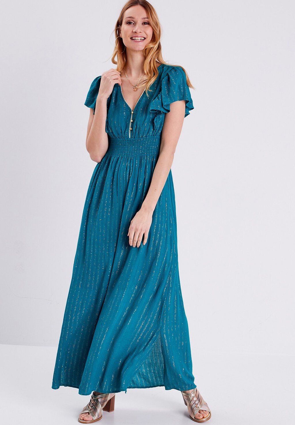 Платье макси FLIESSENDES Breal, синий
Платье макси FLIESSENDES Breal, синий